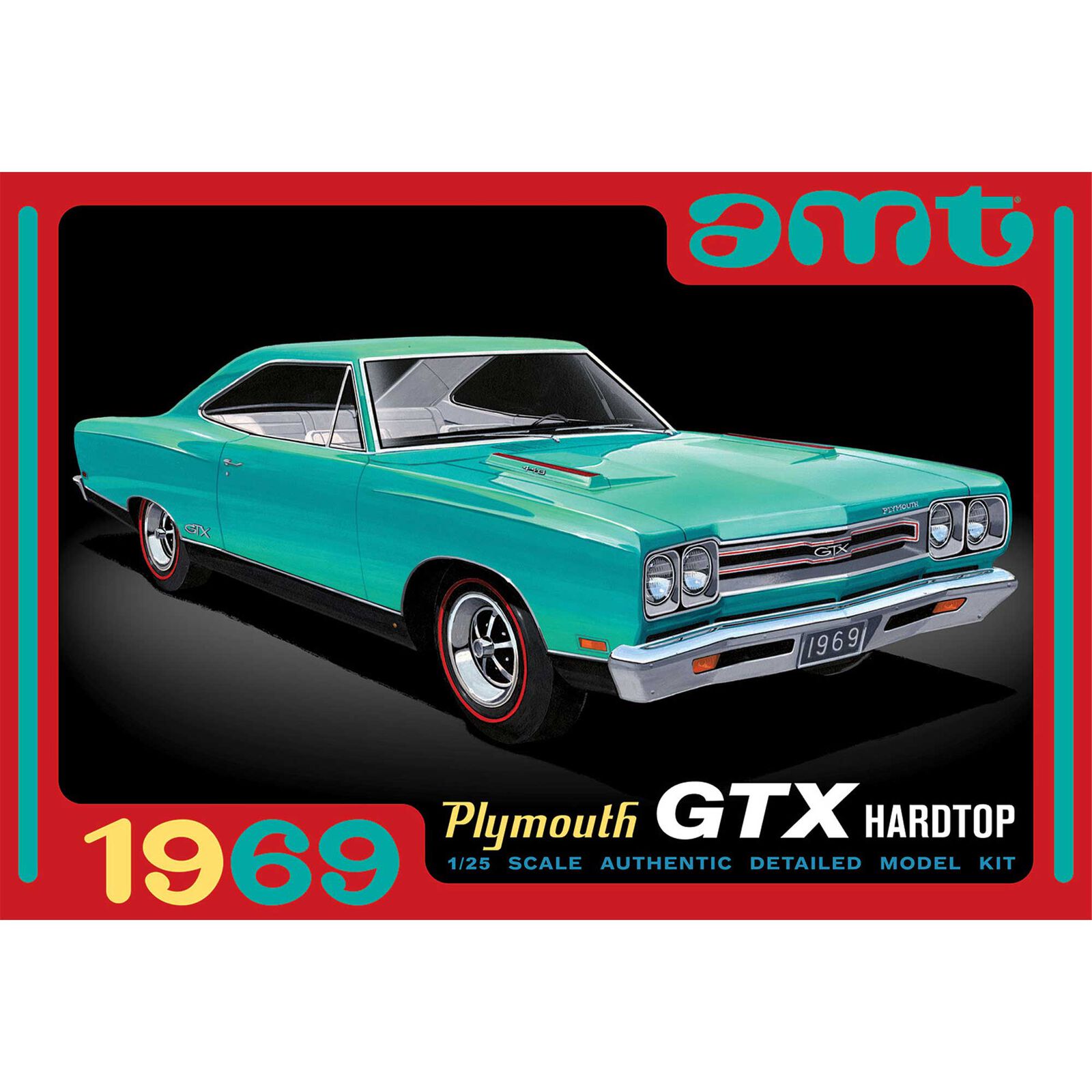 1/25 1969 Plymouth GTX Hardtop Model Kit