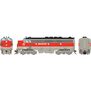 HO F3A Locomotive with DCC & Sound, Monon #82-B