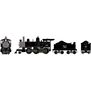 HO RTR Old Time 2-6-0 Mogul, B&M #1382
