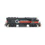 HO GP40-2L Locomotive with DCC & Sound, Guilford/MEC #510