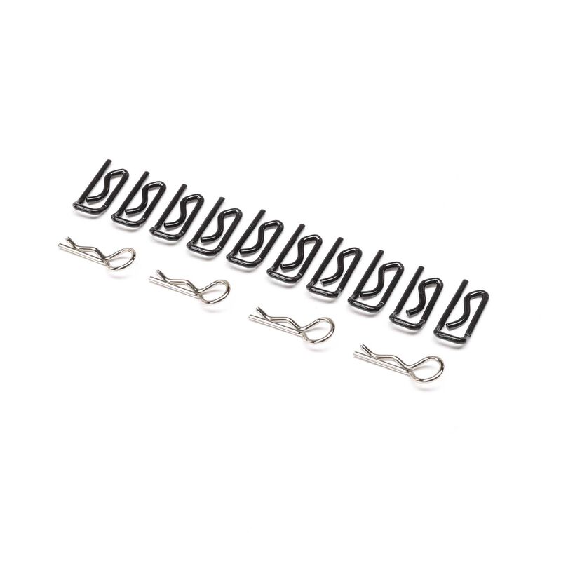 Body Clip, Large (10) & Small (4): DBXL-E/DBXL 2.0