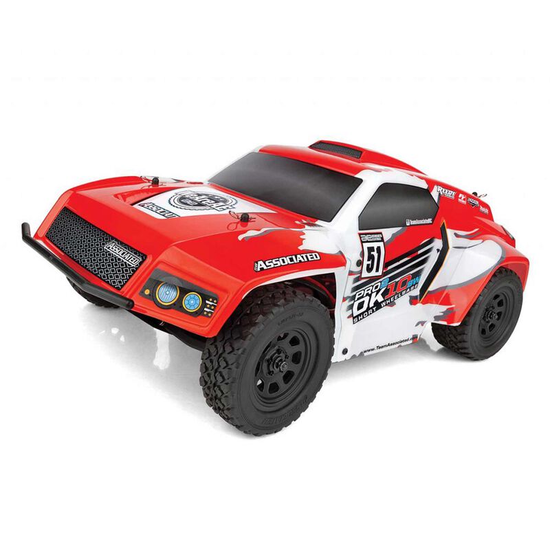 1/10 Pro2 DK10SW Dakar 2WD Buggy RTR, Red/White