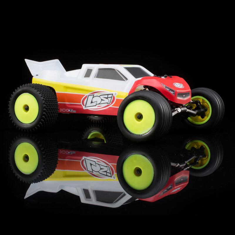 1/18 Mini-T 2.0 2WD Stadium Truck Brushless RTR, Red