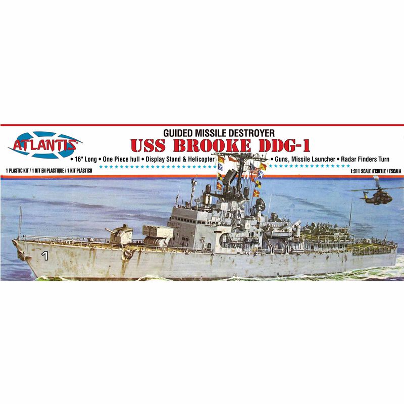 USS Brooke DDG-1 Model Kit