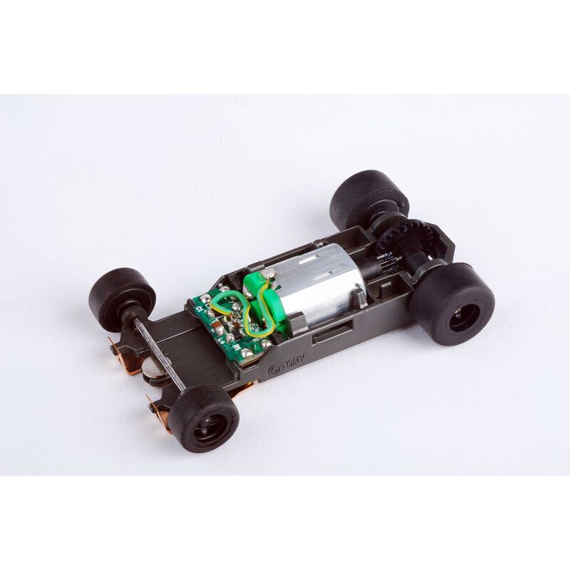 HO Mega G+ Long Wheel Base Rolling Chassis (1.7") Slot Car