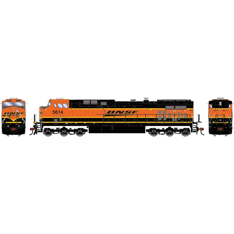 HO ATH AC4400CW Locomotive, Legendary Liveries BNSF 'H4' #5614