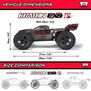 1/8 KRATON 6S EXB 4X4 RTR Brushless Speed Truck, BLACK