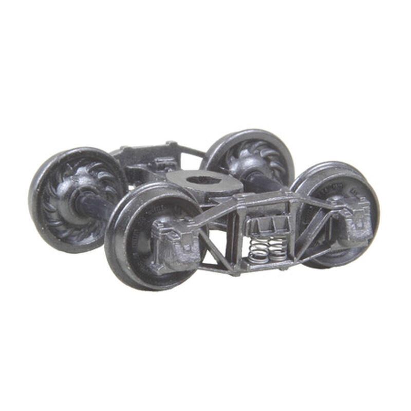 HO Arch Bar Truck, 33" Ribbed Wheels (1pr)