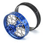 1/4 Pro-Spec Aluminum V2 Bead Rear Wheel Blue/Blue (1): Promoto-MX