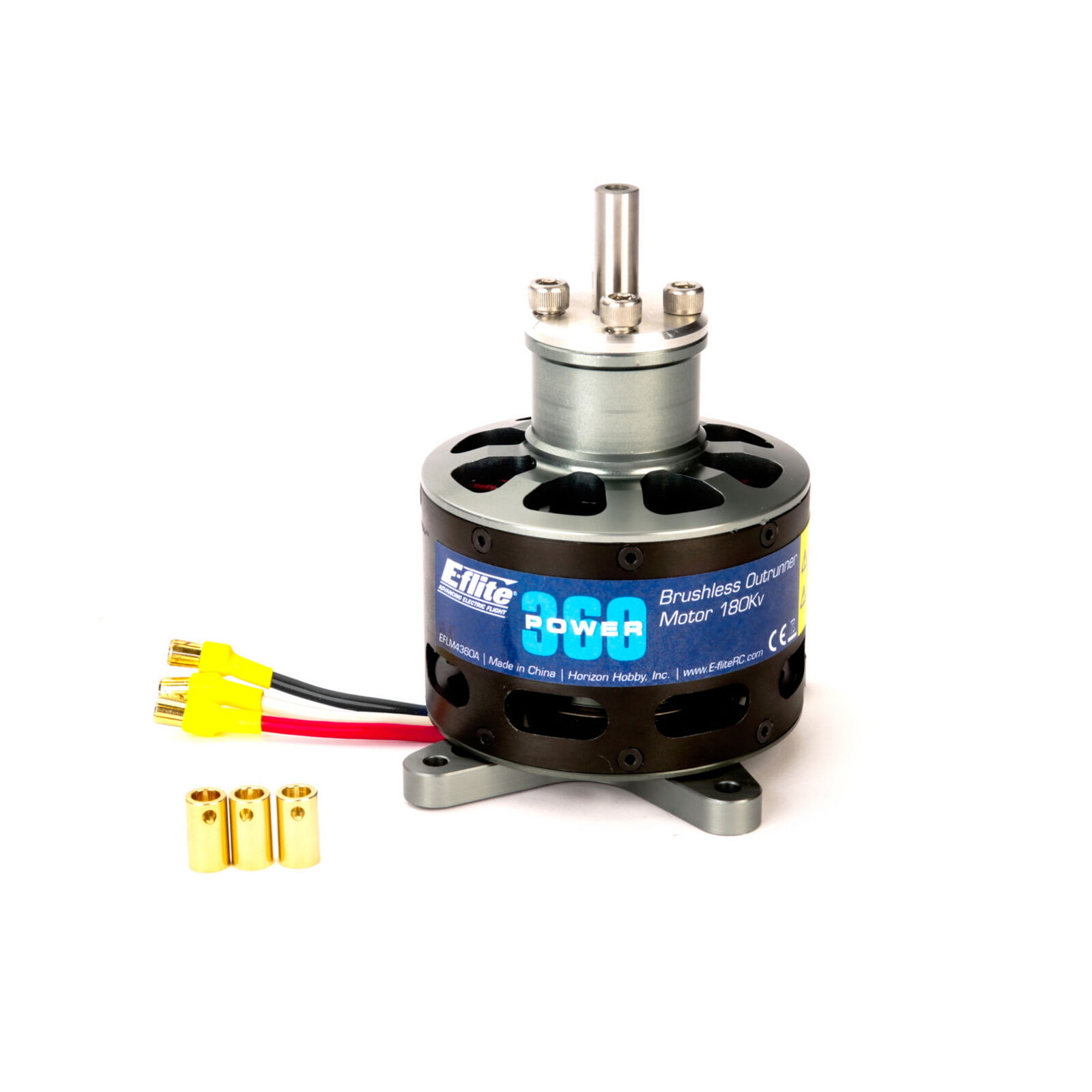 Power 360 Brushless Outrunner Motor, 180Kv, 6.5mm Bullet