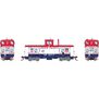 HO ICC Caboose CA-10 with Lights, UP #25717
