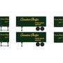 HO 25' Trailers, CPR #325, #376 (2)