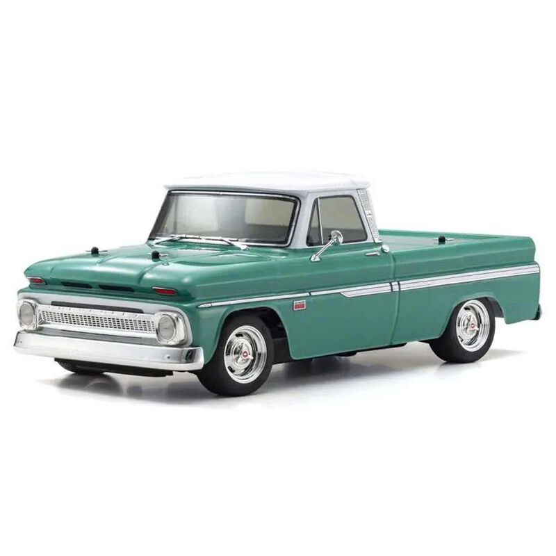 1/10 FAZER Mk2 FZ02L 1966 Chevy C10 Fleetside 4WD Pickup, Light Green