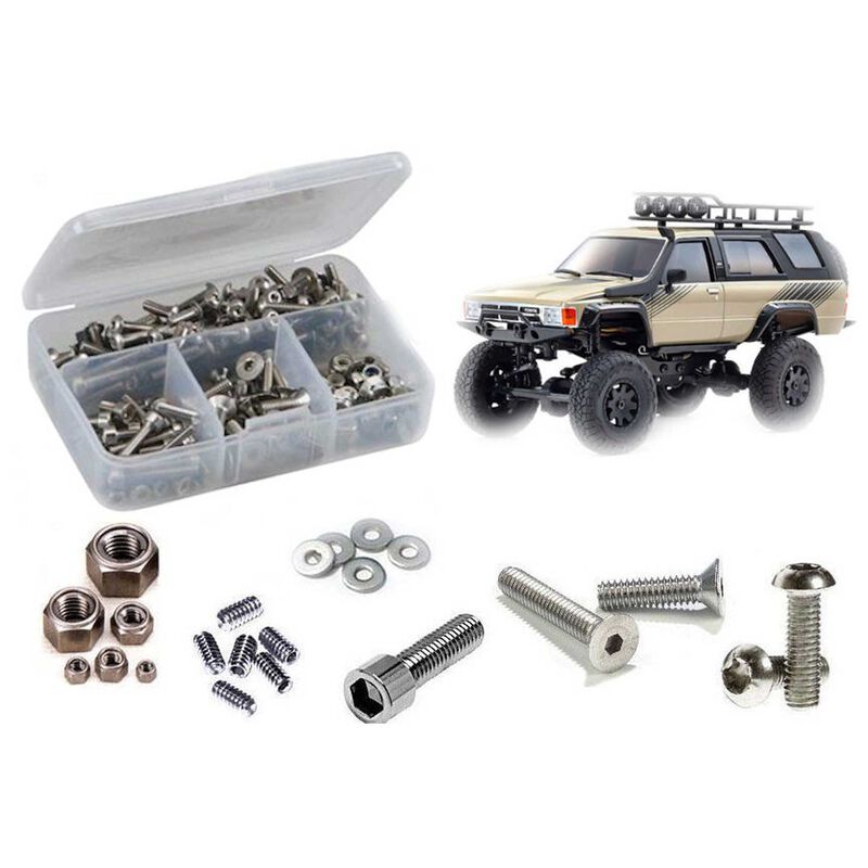 Stainless Steel Screw Kit, 1/28 Kyosho Mini-Z MX-01 4x4