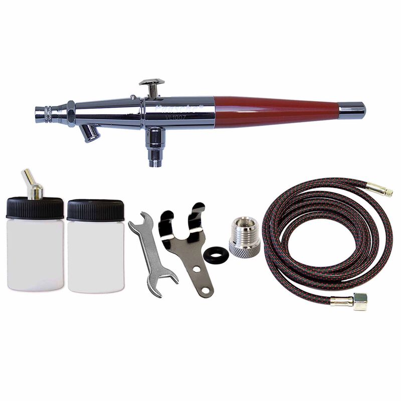 VL-1AS Double Action Siphon Feed Airbrush Set