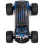 1/10 GORGON 2WD RTR Brushed Monster Truck (Battery & Charger Included), Blue