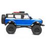 1/24 SCX24 2021 Ford Bronco 4X4 RTR Brushed Rock Crawler (Battery & Charger Included), Blue