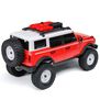 1/24 SCX24 Ford Bronco Heritage Edition 4X4 RTR Brushed Rock Crawler (Battery & Charger Included), Red