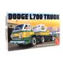 1/25 1966 Dodge L700 Truck Flatbed Racing Trailer Model Kit
