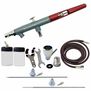 MIL-3AS Double Action Siphon Feed Airbrush Set & Adapter