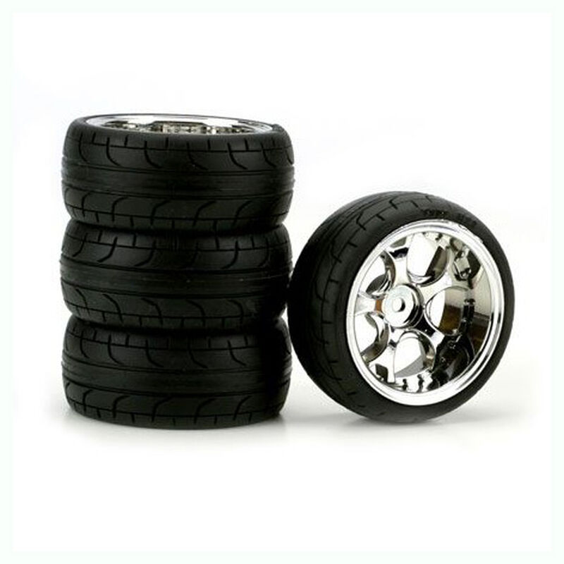 5-Blade Chrome 10mm Offset ST, Radial (4)