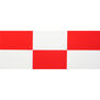 UltraCote, 1" White & Red Squares