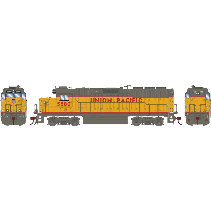 HO EMD GP60 Locomotive with Econami DCC & Sound, UP #5880