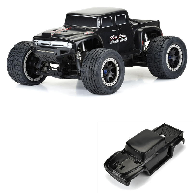 1/5 Pre-Cut Ford F-100 Bash Armor Black Body: X-MAXX