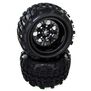 1/5 Pre-Mounted Monster Truck Tires, 1/5 Redcat Rampage MT/XT (2)