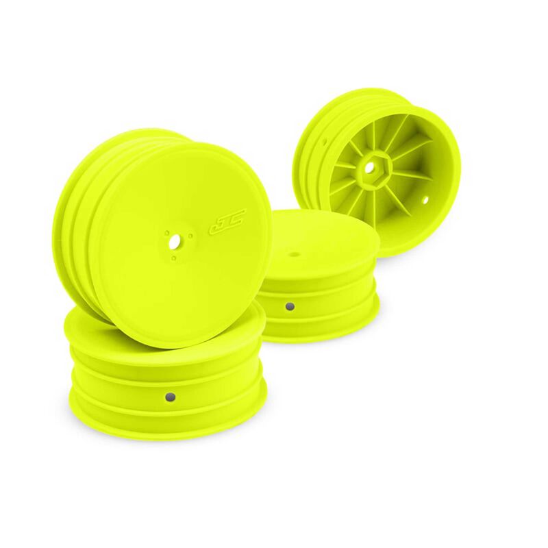 Front Mono, 12mm Hex Wheel, Yellow: B5, B4.1, RB5