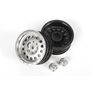 1/10 Method MR307 Hole 1.9 Wheels, 12mm Hex, Satin Silver (2)