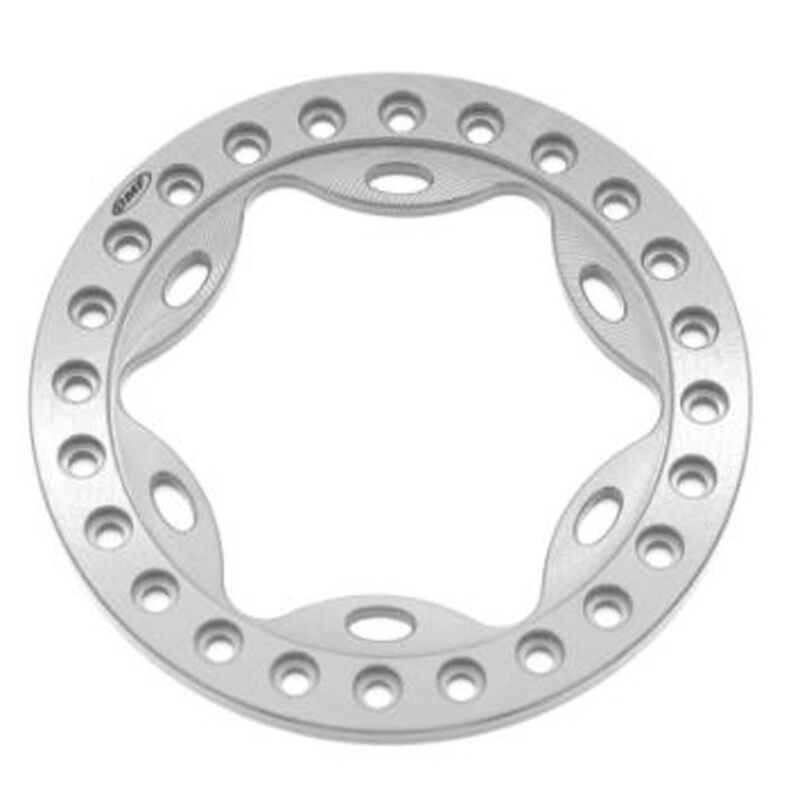 OMF 1.9 Scallop Beadlock Clear Anodized