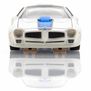 HO 1970 TransAm Firebird Mega G+ Slot Car, White & Blue