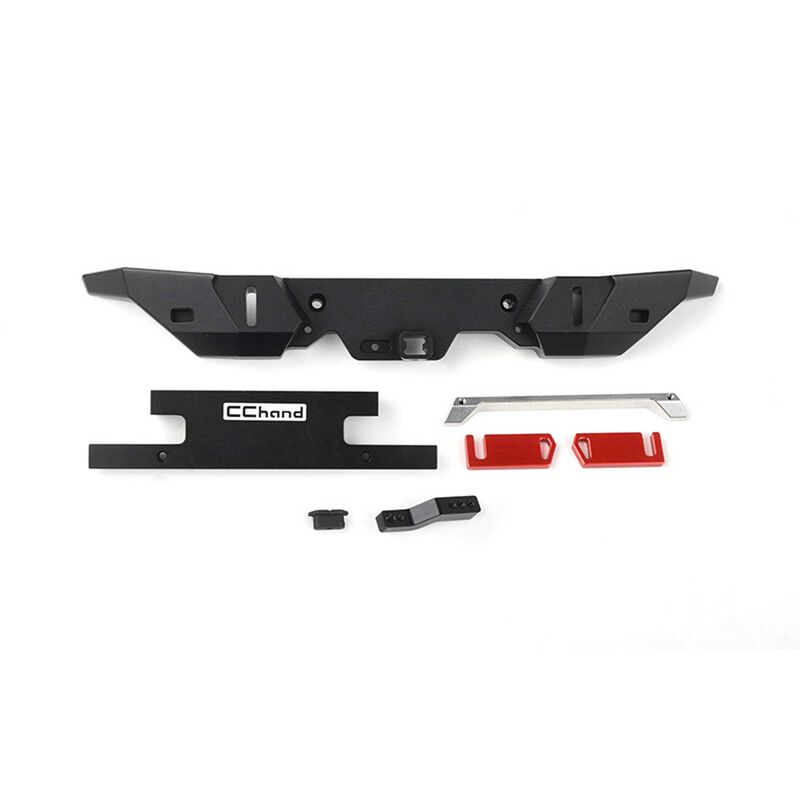 1/10 Rear Bumper with Hitch Bar: Traxxas TRX-4 Ford Bronco