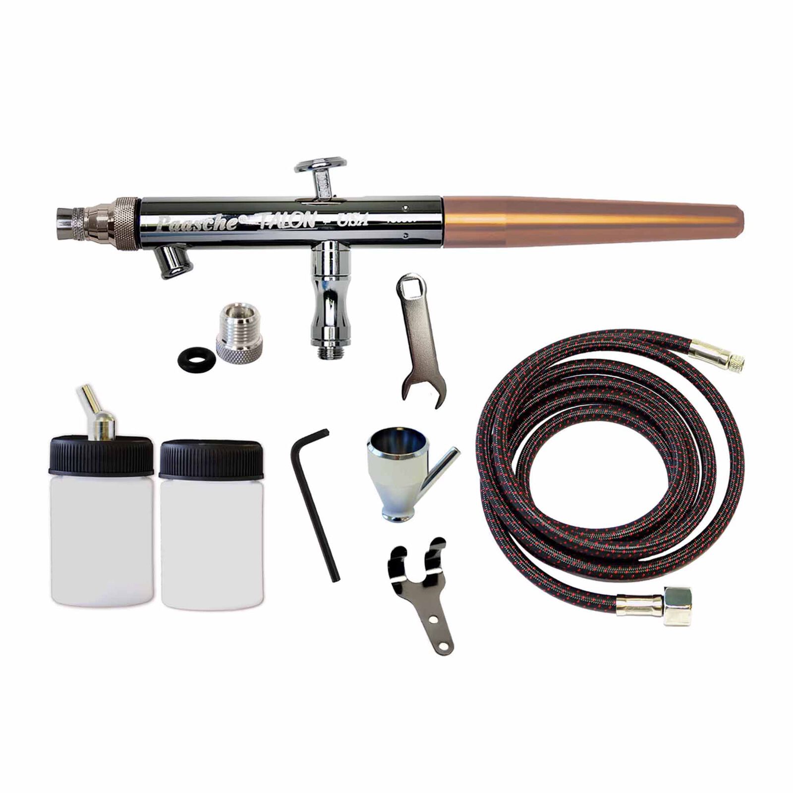 Siphon Feed Airbrush Set with .66mm head & Adapter