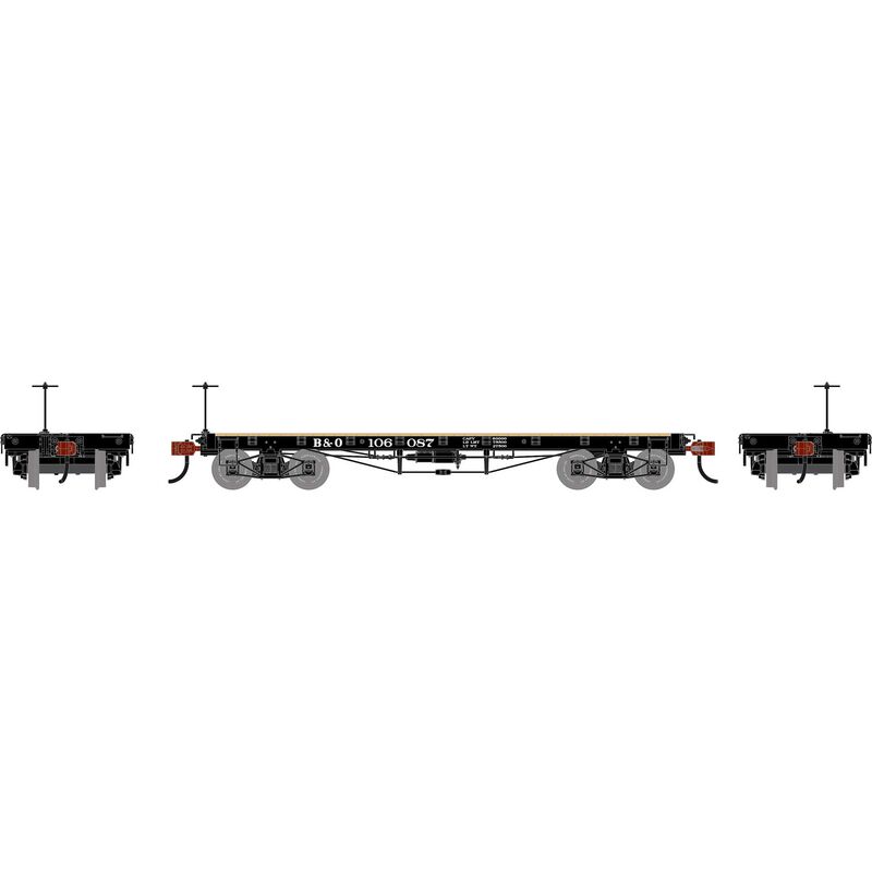 HO ATH 36' Flat Car, BO #106087