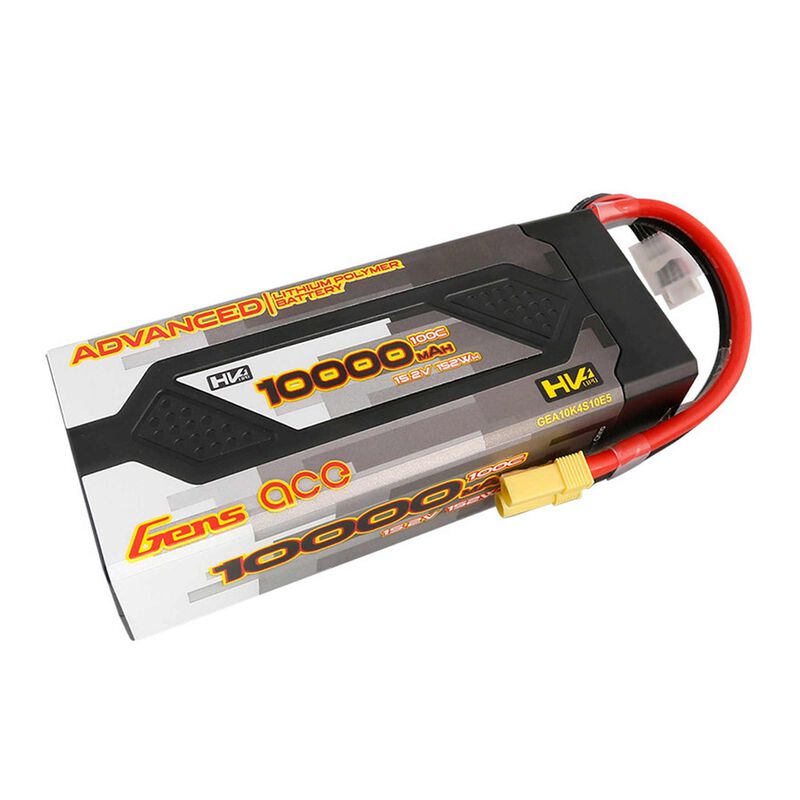 15.2V 10000mAh 4S 100C G-Tech Advanced Hardcase LiHV Battery: EC5