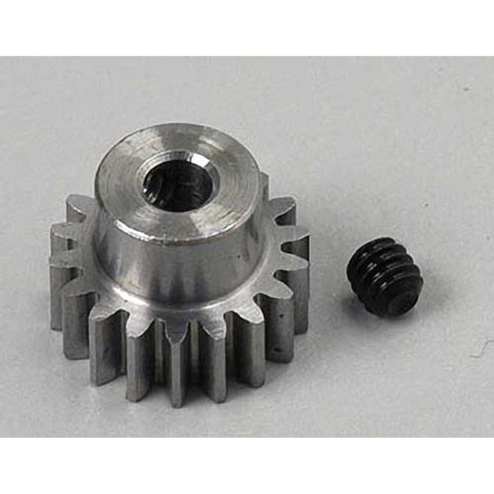 Steel Alloy Motor Pinion Gear 1/8"/.6 Mod, 18T