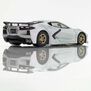 HO Chevy Corvette C8 Mega G+ Slot Car, Metallic Ceramic Matrix
