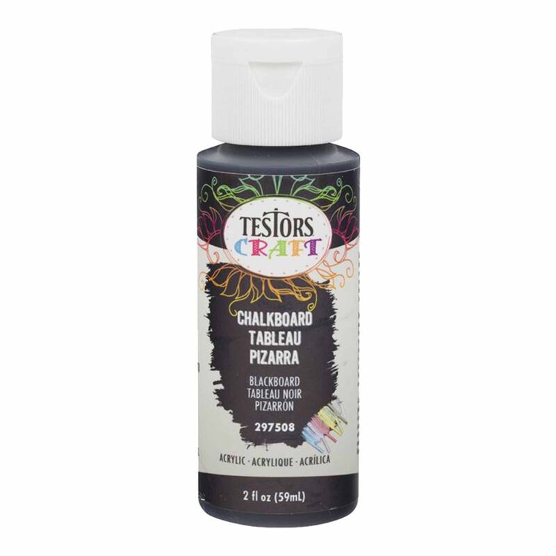 Testors Acrylic Craft Paint, 2 oz, Chalkboard