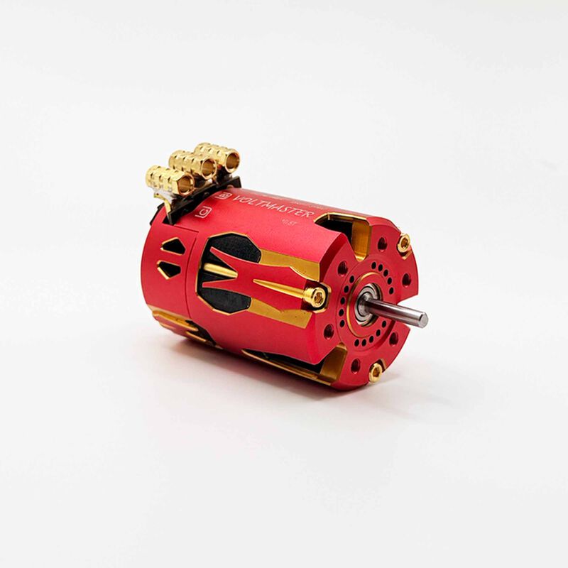 Voltmaster 10.5T Sensored Brushless Drift Motor, Crimson Gold