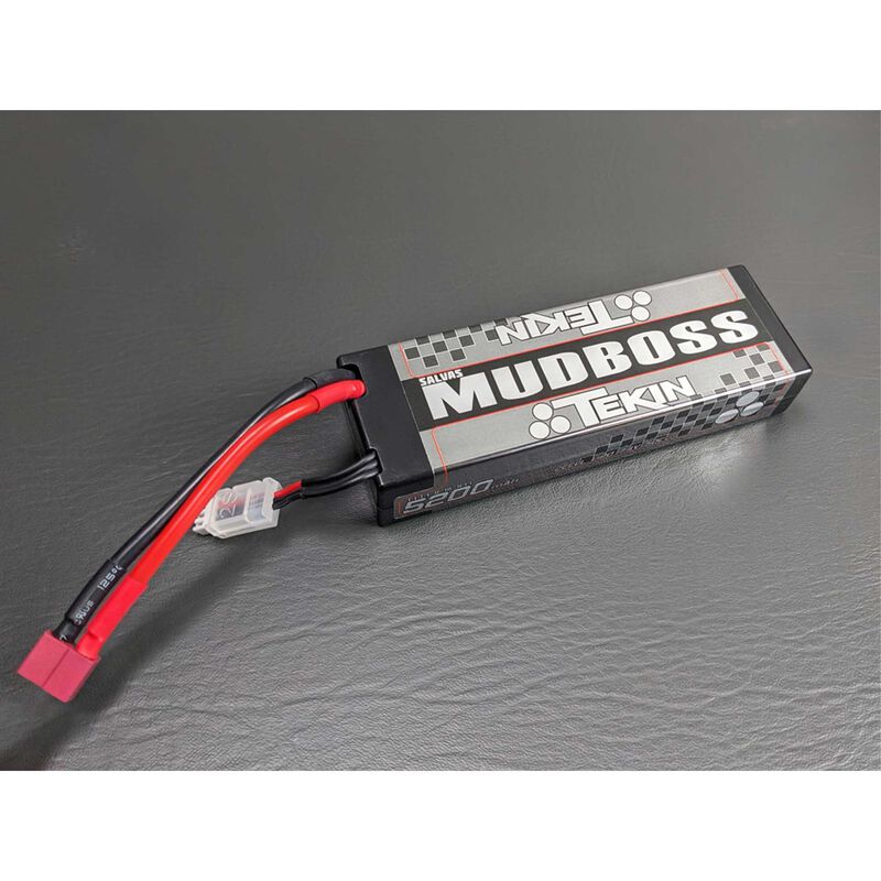 7.4V 5200mAh 2S 50C Mudboss LiPo Battery: T-plug
