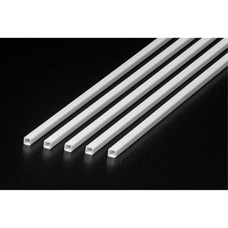 Plastic Beams 3mm Square Tube (5)