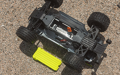 BOTTOM LOADING BATTERY TRAY for the 1/10 ARRMA VORTEKS DSC 223S RTR RC Stadium Truck 