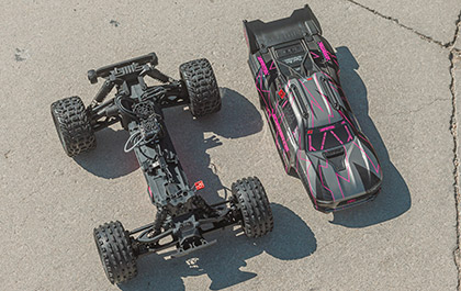 STADIUM TRUCK BODY for the 1/10 ARRMA VORTEKS DSC 223S RTR RC Stadium Truck 