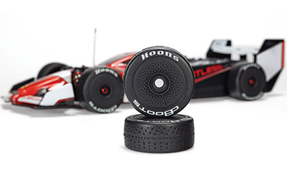 dBOOTS HOONS TIRES ON SPEED WHEELS for the Arrma Limitless 120 4X4 RTR RC Car