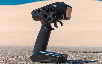 SPEKTRUM DX3 2.4GHz TRANSMITTER & SR6200 AVC RECEIVER for the Arrma Limitless 120 4X4 RTR RC Car