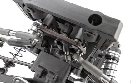 Aluminum swing rack and steering plates