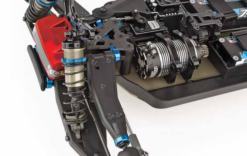 16mm  aluminum shocks features improved plastic materials