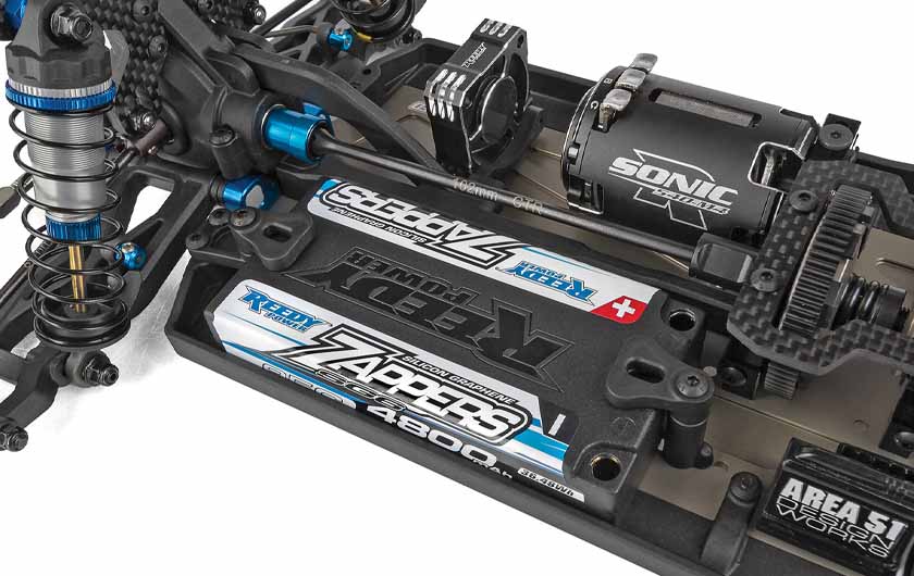 Highly Adjustable Battery Holder with Thumb Tabs